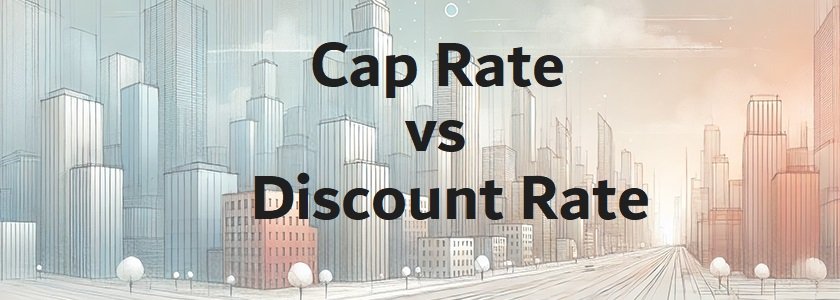 Cap Rate vs Discount Rate Splash